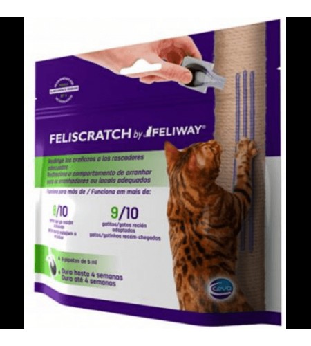 FELIWAT FELISCRATCH PARA GATOS (9 PIPETAS)